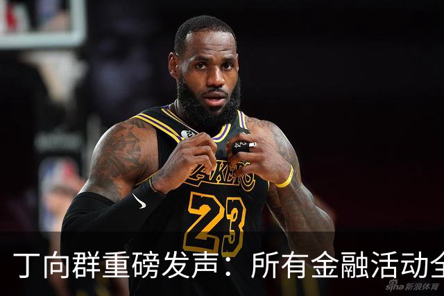 丁向群重磅发声：所有金融活动全部纳入监管，监管制度要成“带电高压线”